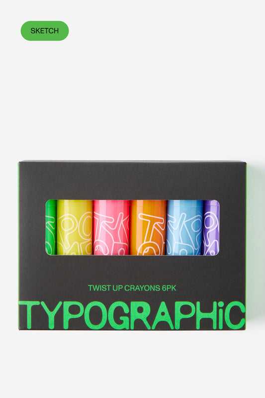 Artists Twist Crayons 6Pk