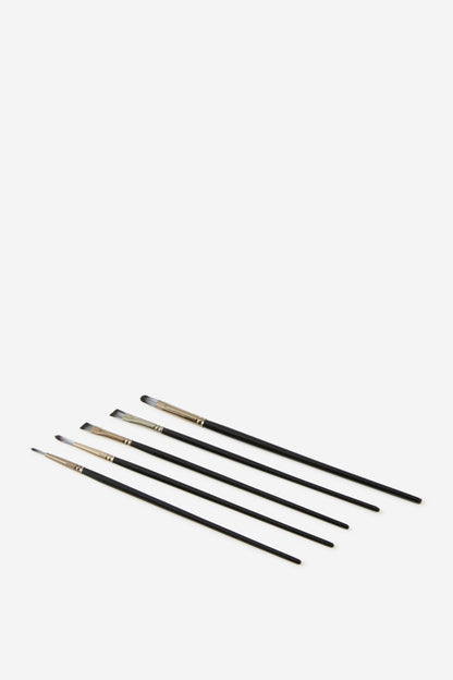 Gouache Paint Brushes 5Pk