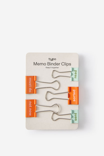 Memo Binder Clips