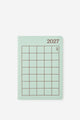 2027 A5 Monthly Open Agenda Diary