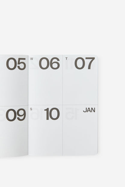 2027 A5 Weekly Open Agenda Diary