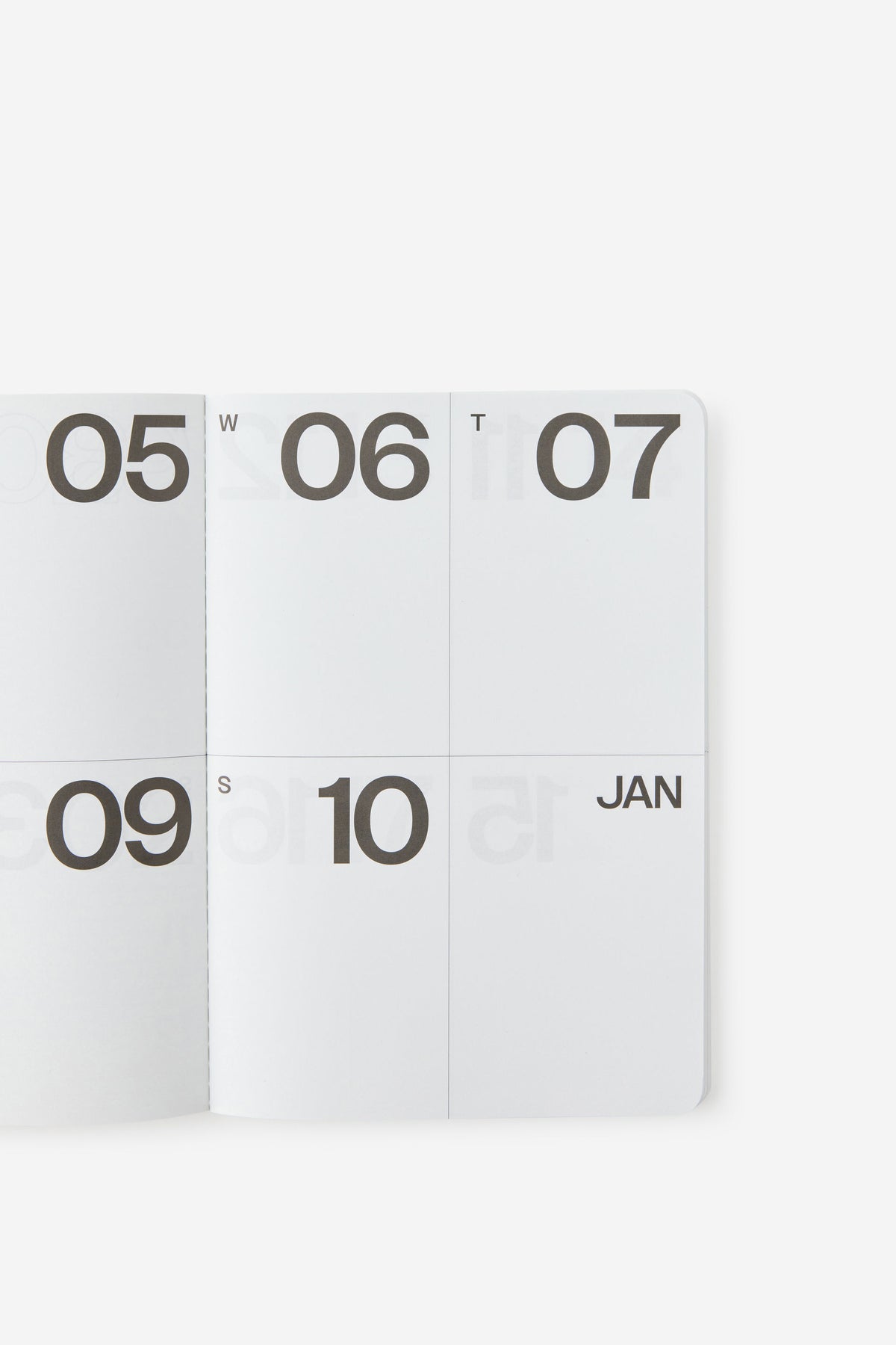 2027 A5 Weekly Open Agenda Diary