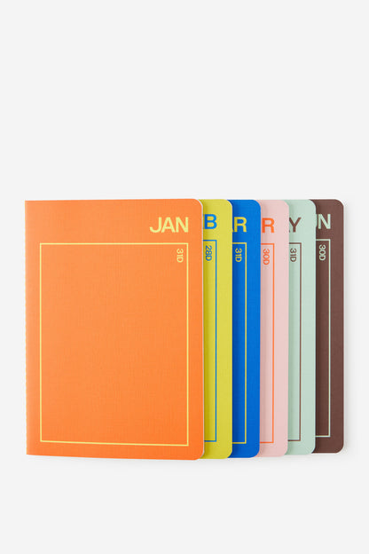 2027 A5 Daily Diary 12Pk Box Set