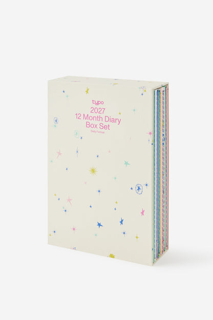 2027 A5 Daily Diary 12Pk Box Set