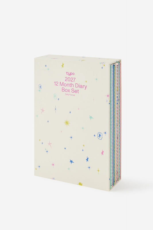 2027 A5 Daily Diary 12Pk Box Set