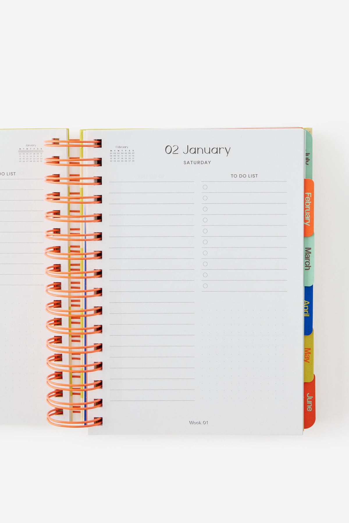 2027 A5 Daily Bright Days Diary