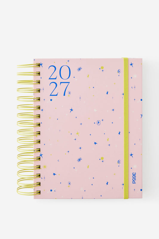 2027 A5 Daily Bright Days Diary