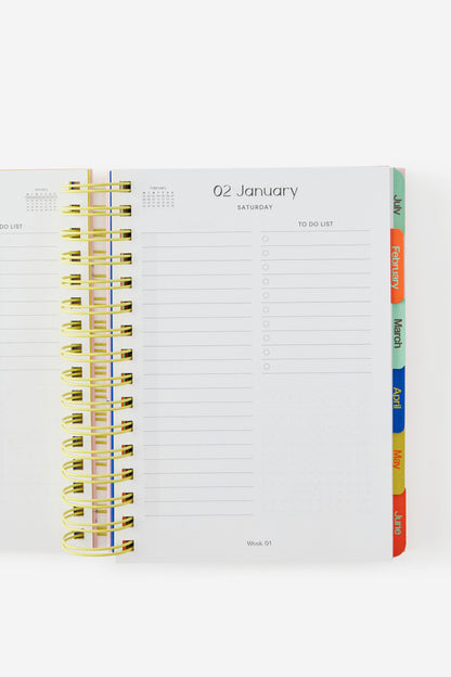 2027 A5 Daily Bright Days Diary