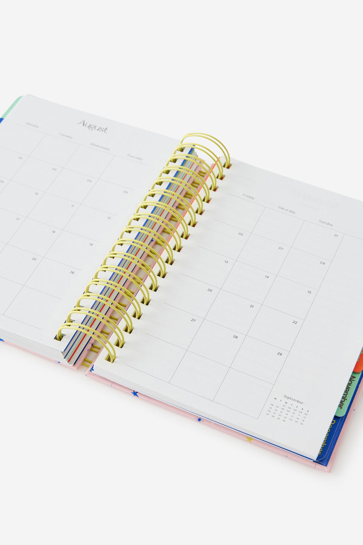 2027 A5 Daily Bright Days Diary