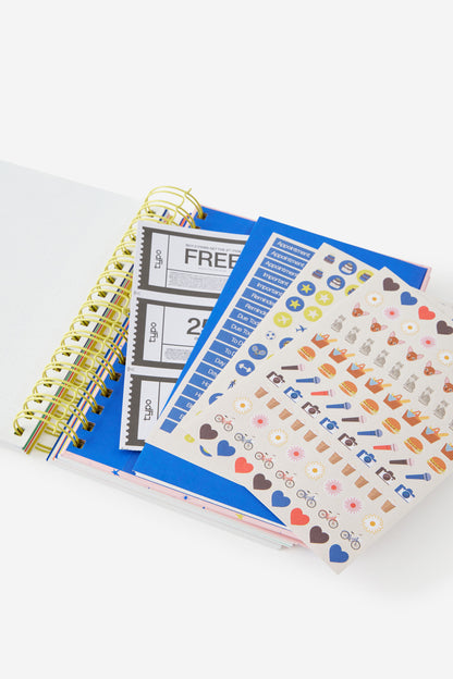 2027 A5 Daily Bright Days Diary