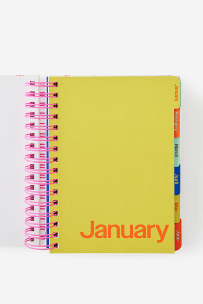 2027 A5 Daily Bright Days Diary