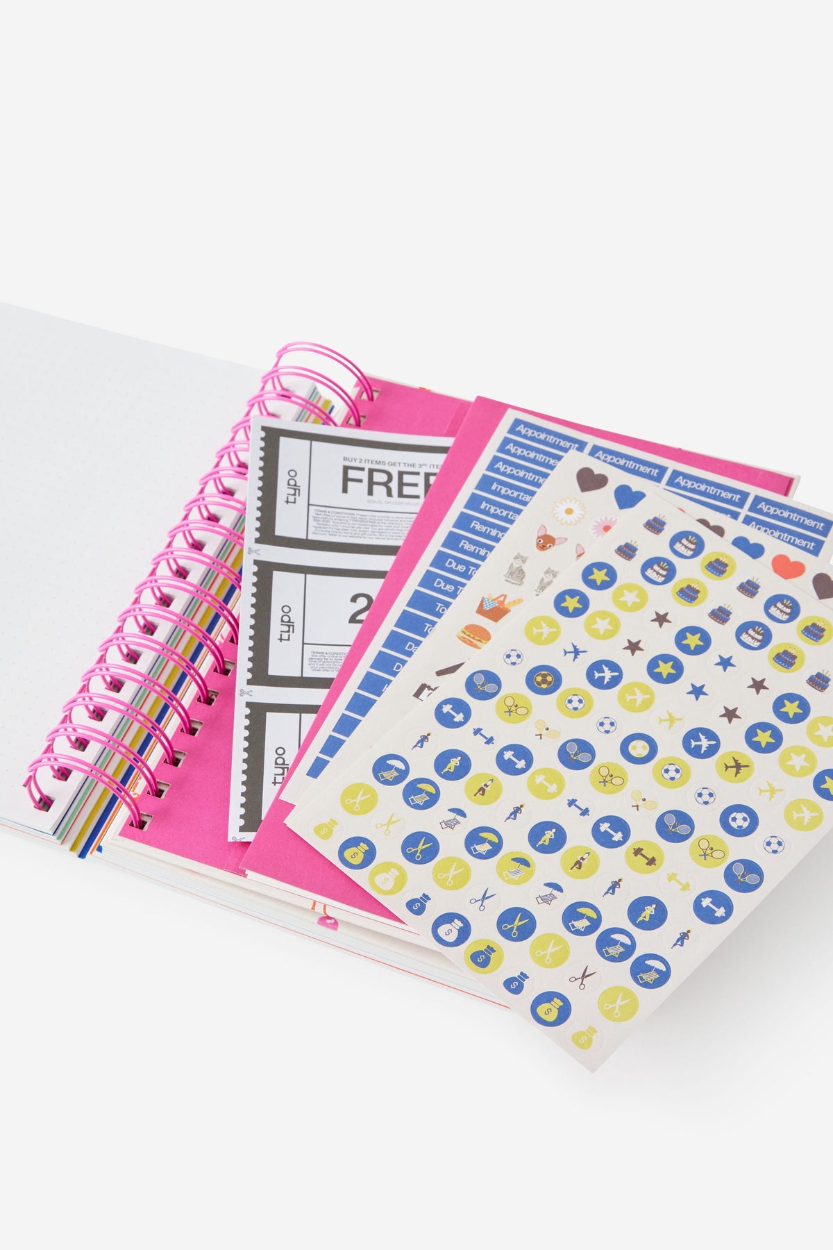 2027 A5 Daily Bright Days Diary