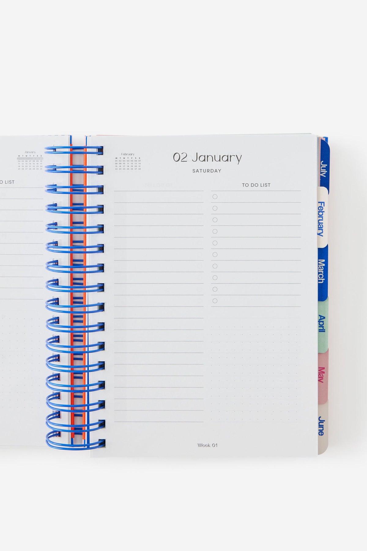 2027 A5 Daily Bright Days Diary