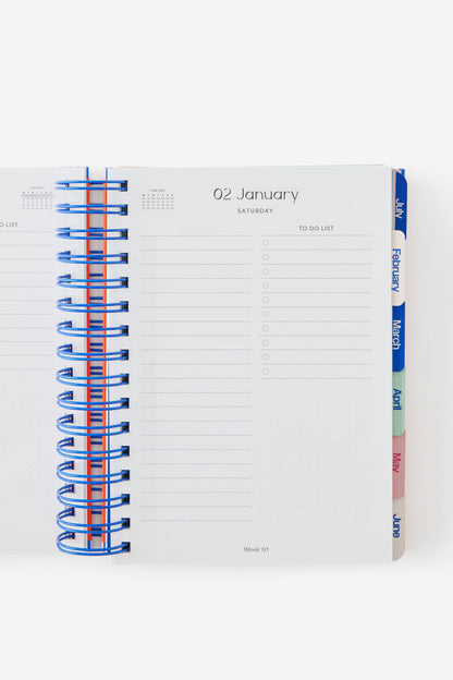 2027 A5 Daily Bright Days Diary