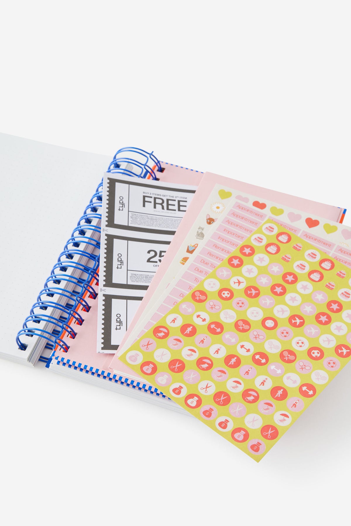 2027 A5 Daily Bright Days Diary