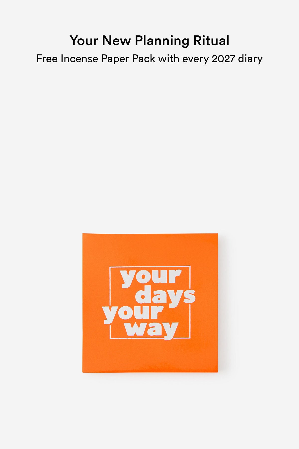2027 A5 Daily Bright Days Diary