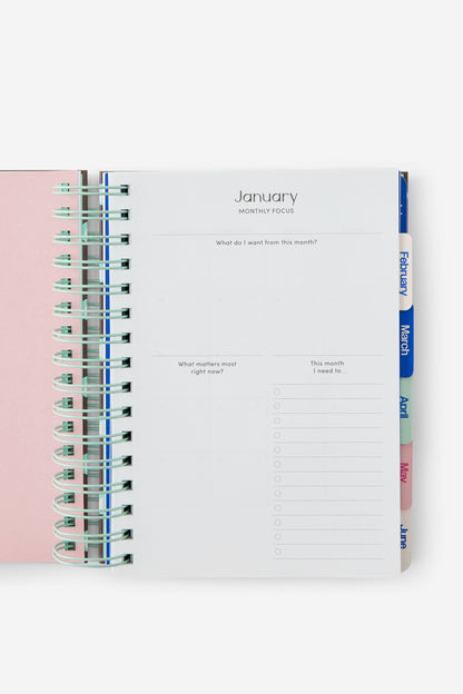 2027 A5 Daily Bright Days Diary