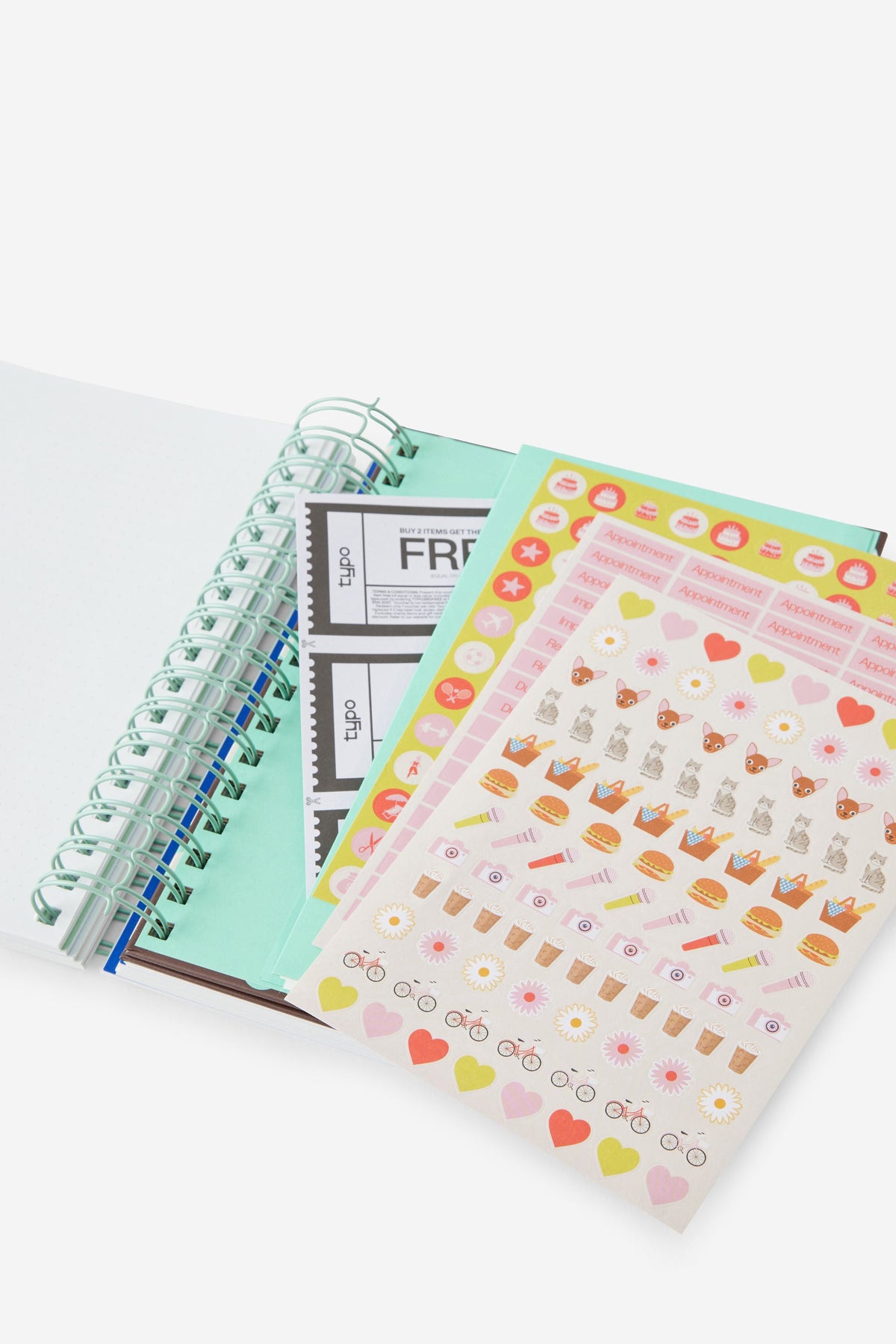 2027 A5 Daily Bright Days Diary