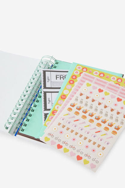 2027 A5 Daily Bright Days Diary
