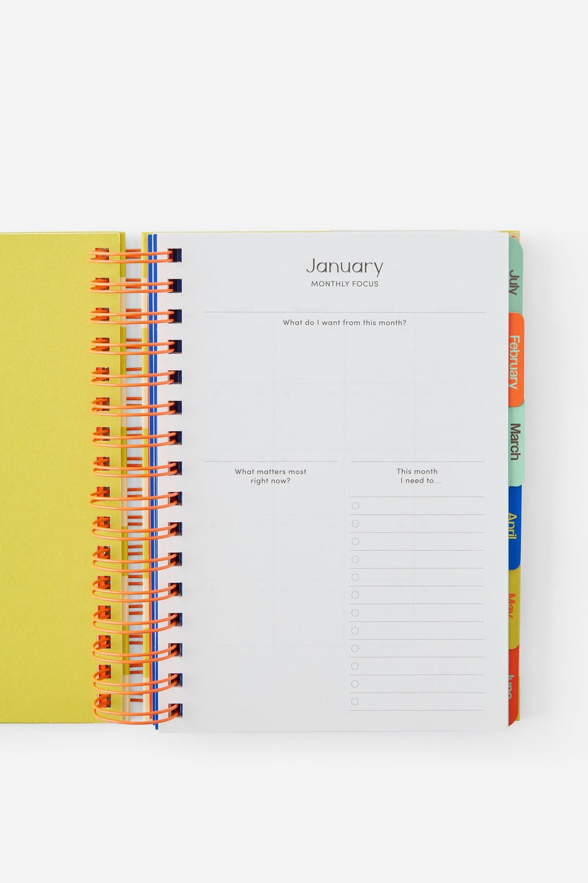 2027 A5 Weekly Bright Days Diary