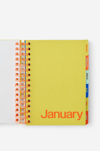 2027 A5 Weekly Bright Days Diary