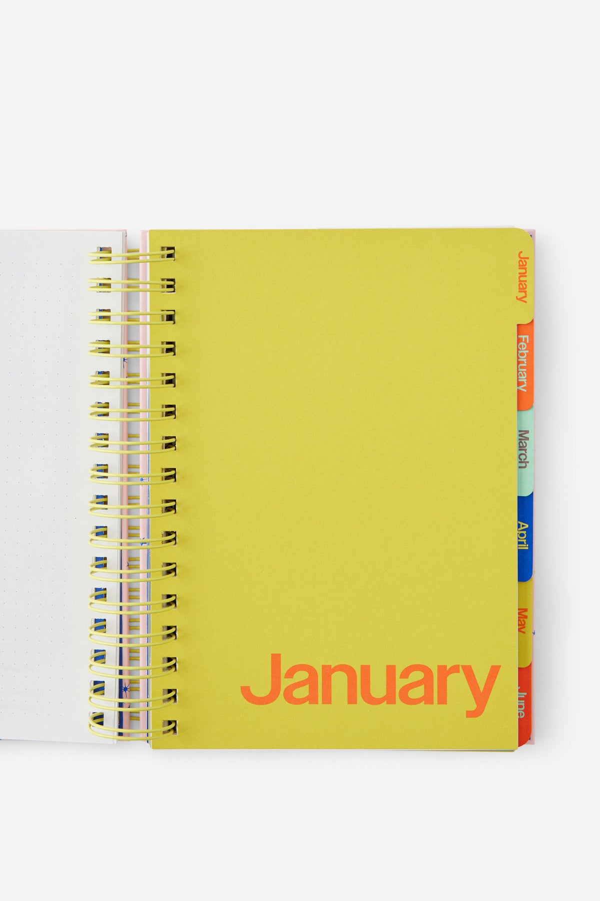2027 A5 Weekly Bright Days Diary