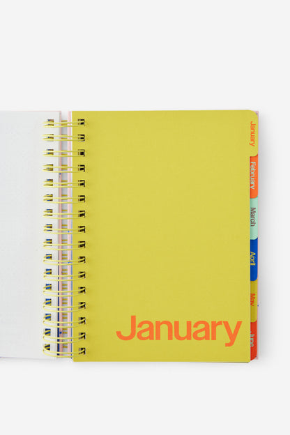 2027 A5 Weekly Bright Days Diary