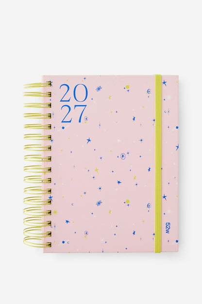 2027 A5 Weekly Bright Days Diary