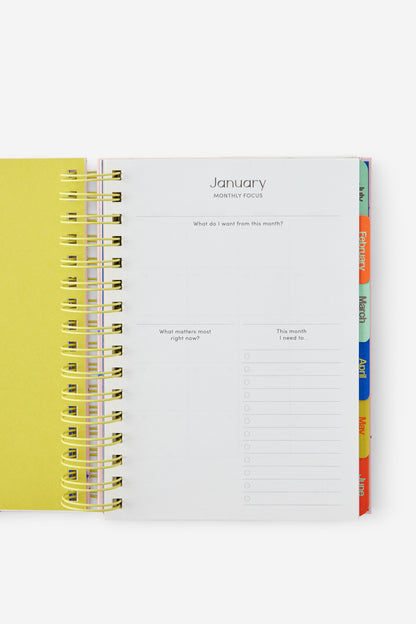 2027 A5 Weekly Bright Days Diary