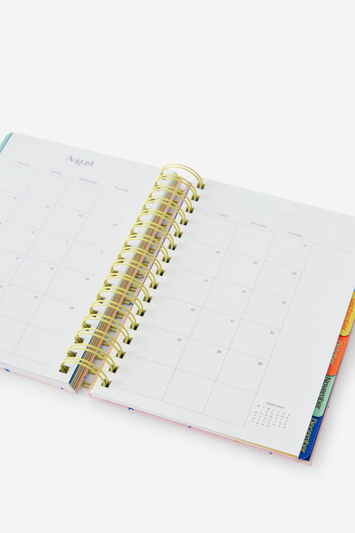 2027 A5 Weekly Bright Days Diary