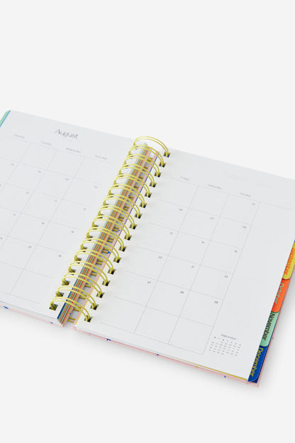 2027 A5 Weekly Bright Days Diary