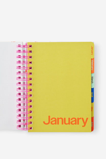 2027 A5 Weekly Bright Days Diary
