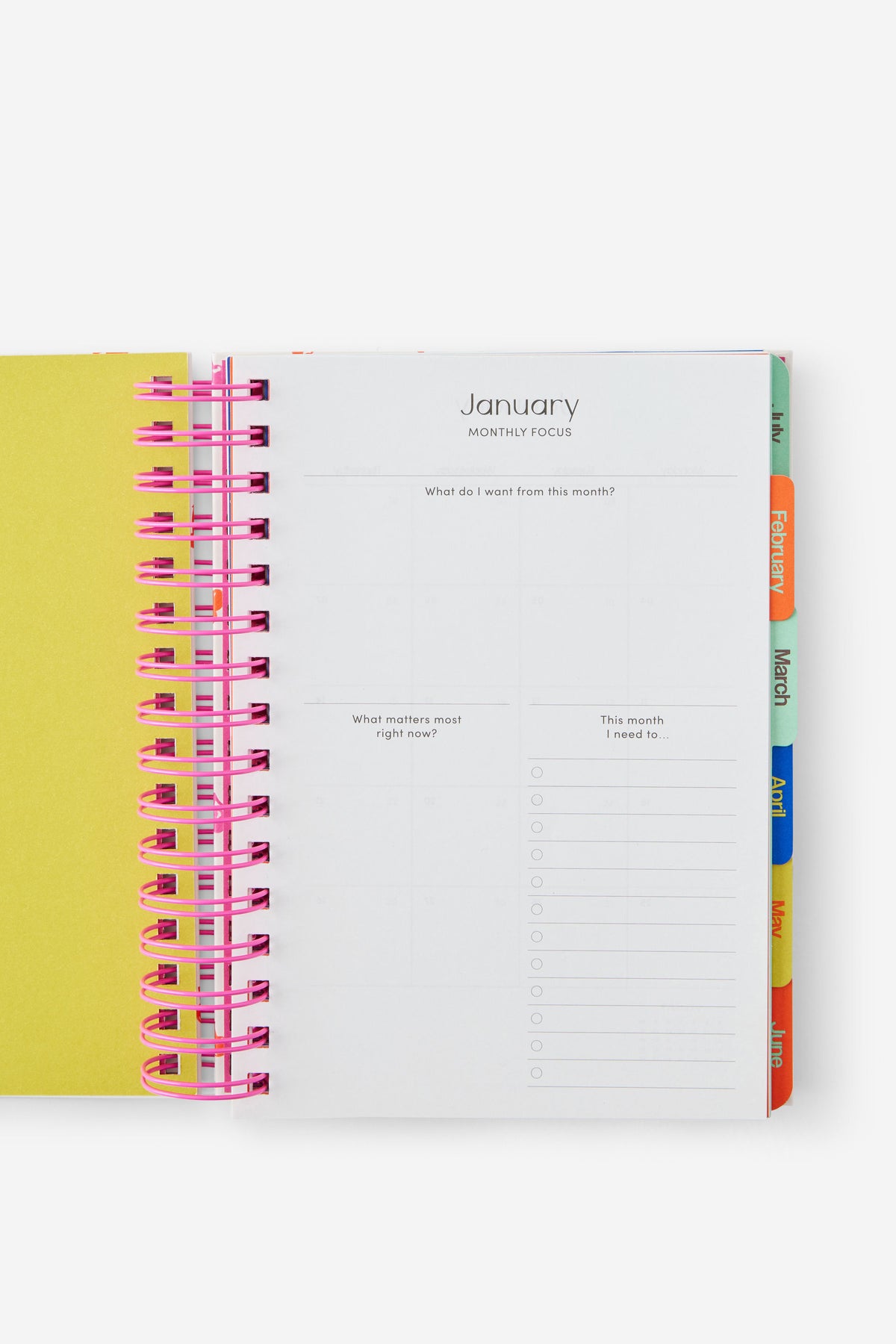 2027 A5 Weekly Bright Days Diary