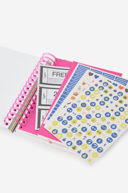2027 A5 Weekly Bright Days Diary