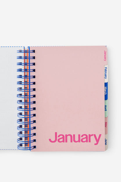 2027 A5 Weekly Bright Days Diary
