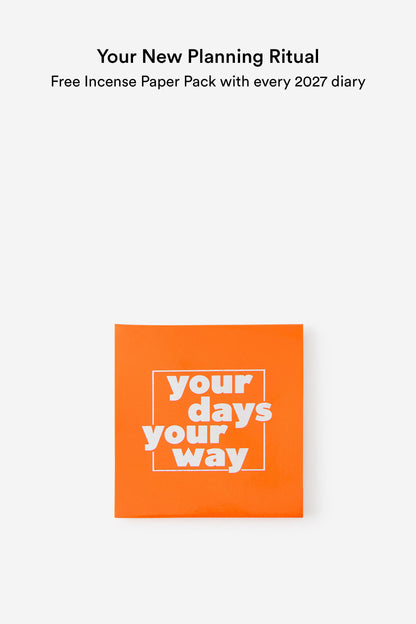 2027 A5 Weekly Bright Days Diary