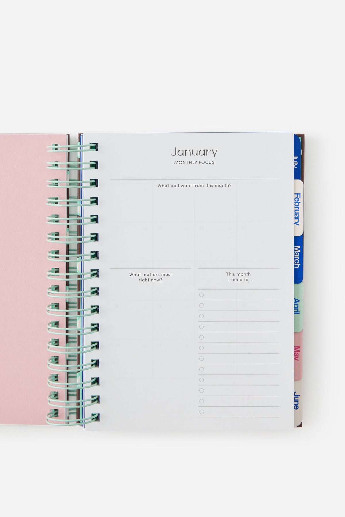 2027 A5 Weekly Bright Days Diary