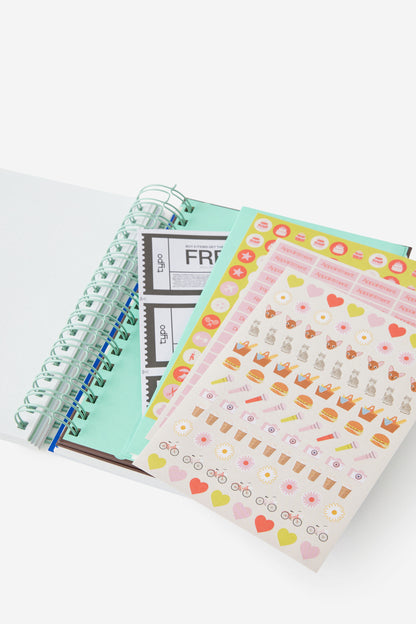 2027 A5 Weekly Bright Days Diary