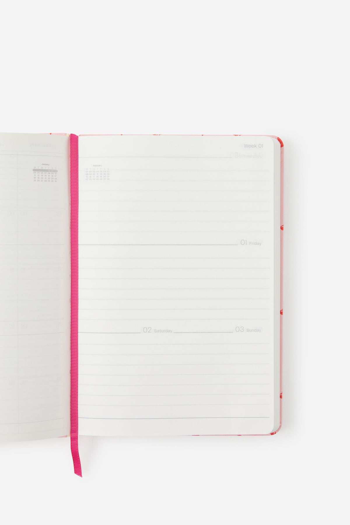 2027 A5 Weekly On Schedule Diary