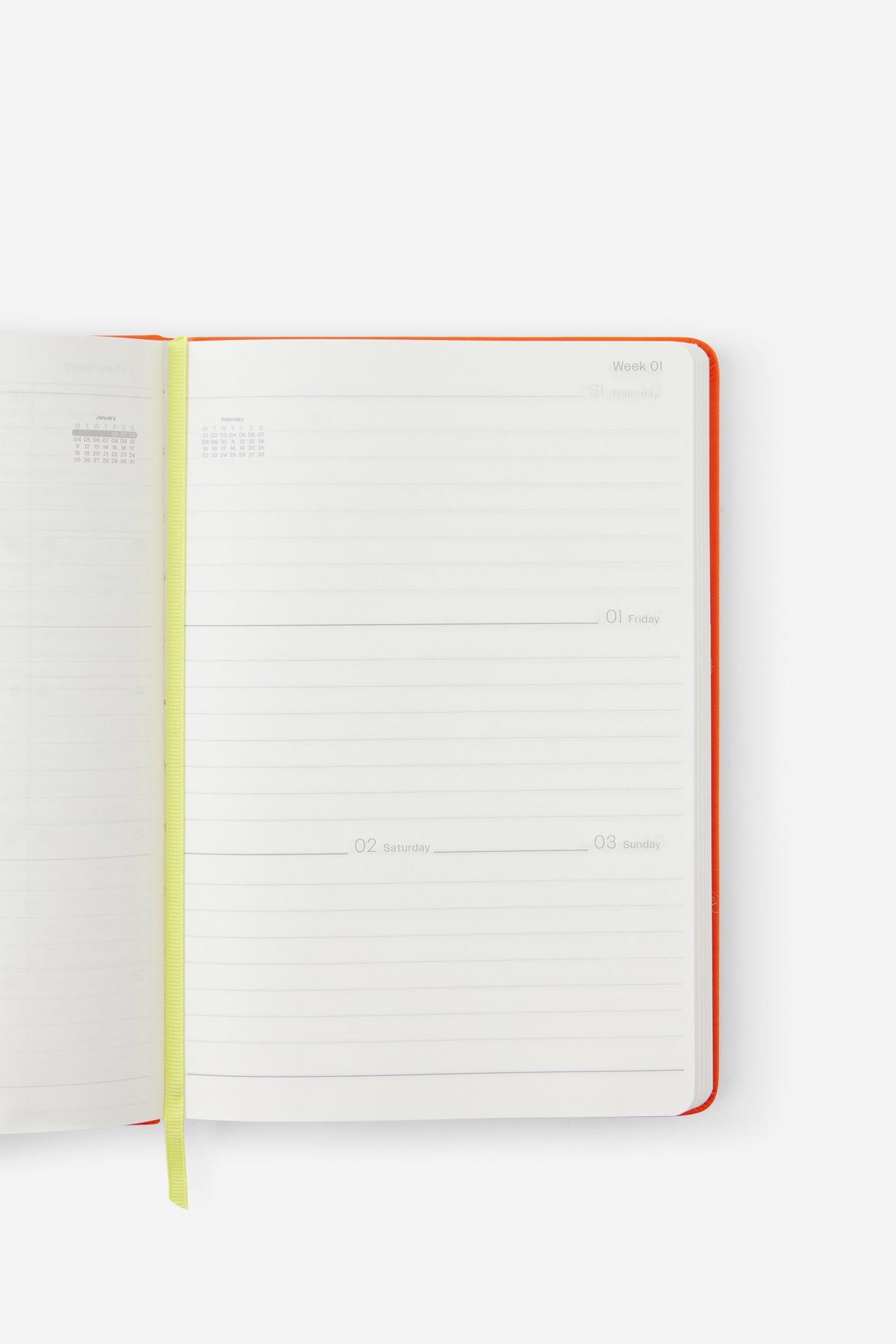 2027 A5 Weekly On Schedule Diary