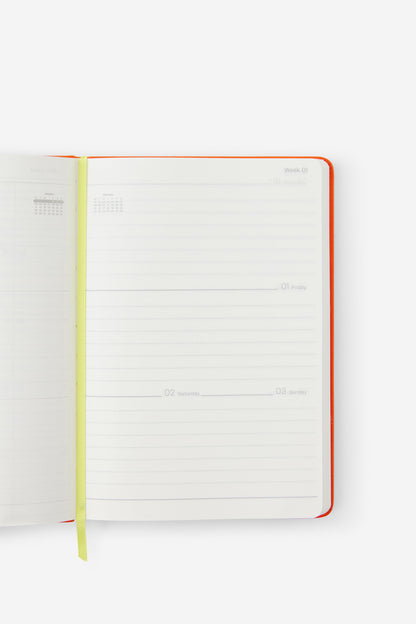2027 A5 Weekly On Schedule Diary