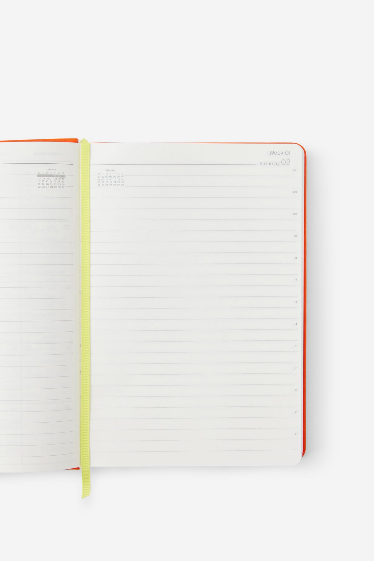 2027 A5 Daily On Schedule Diary