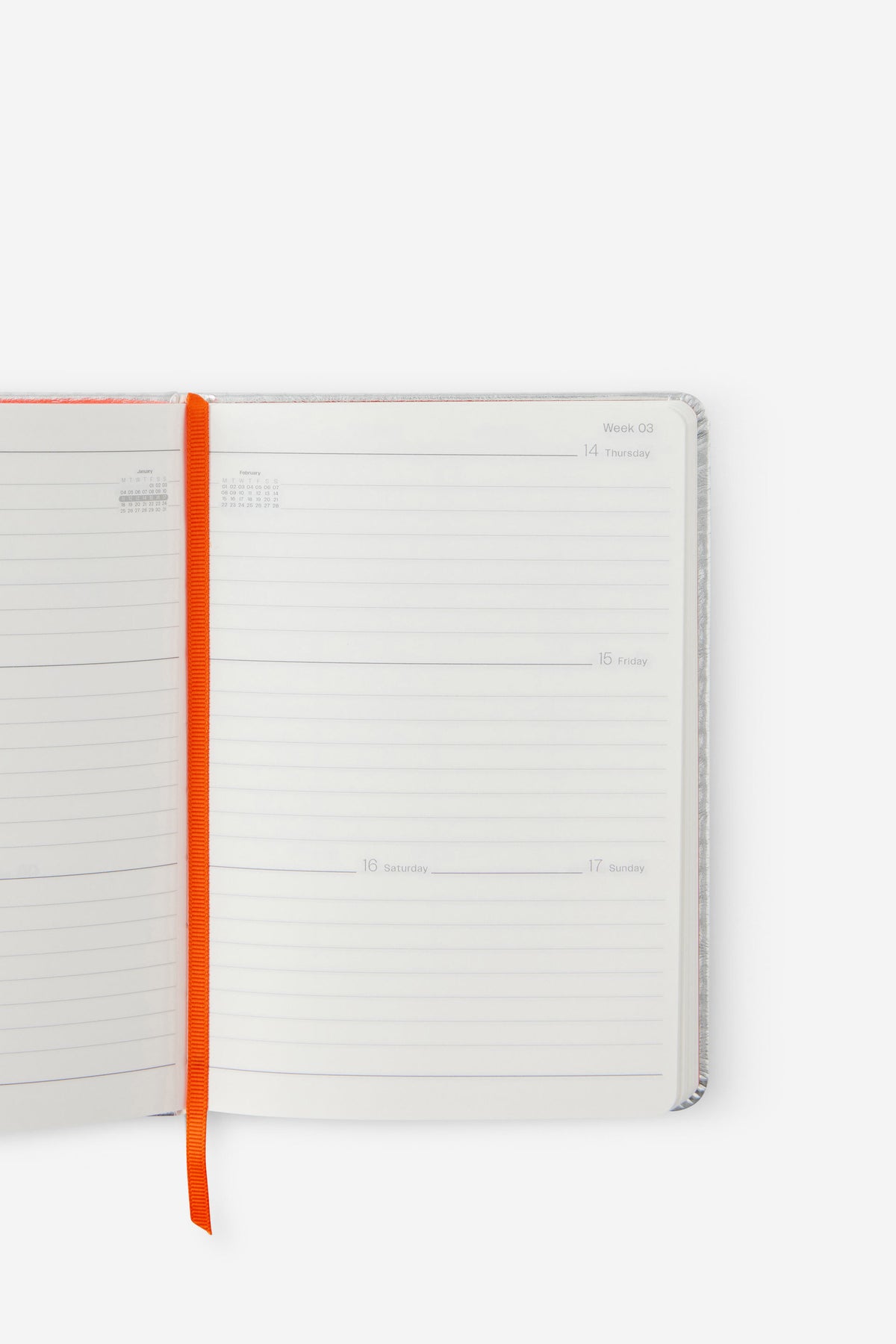 2027 B6 Weekly On Schedule Diary