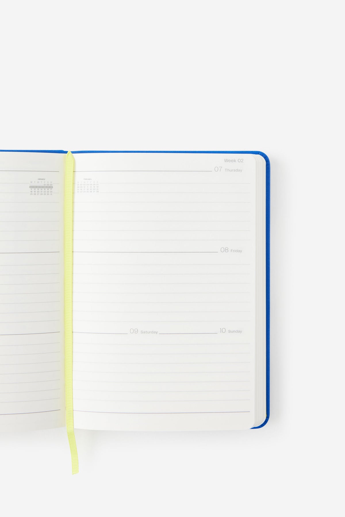 2027 B6 Weekly On Schedule Diary