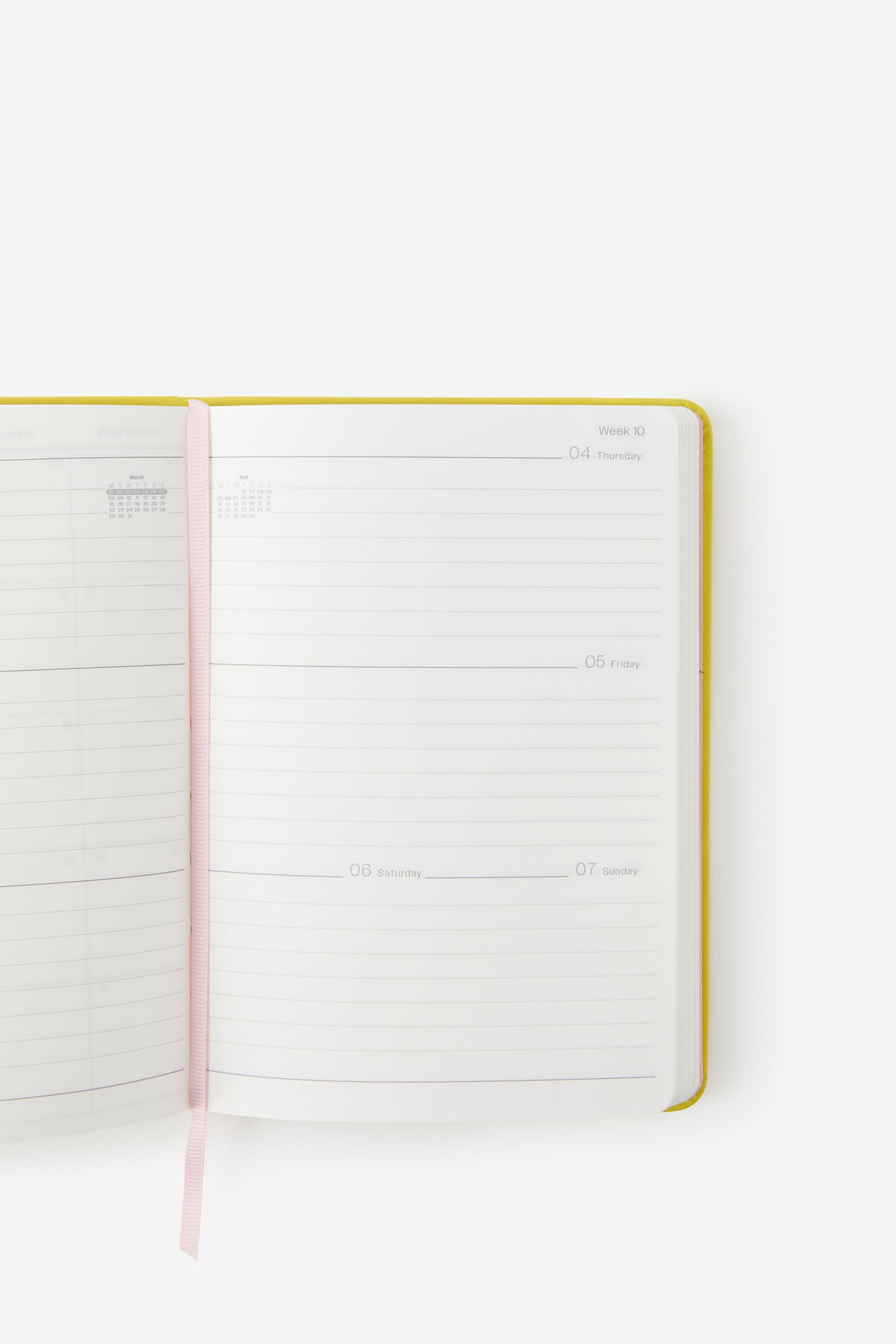 2027 B6 Weekly On Schedule Diary