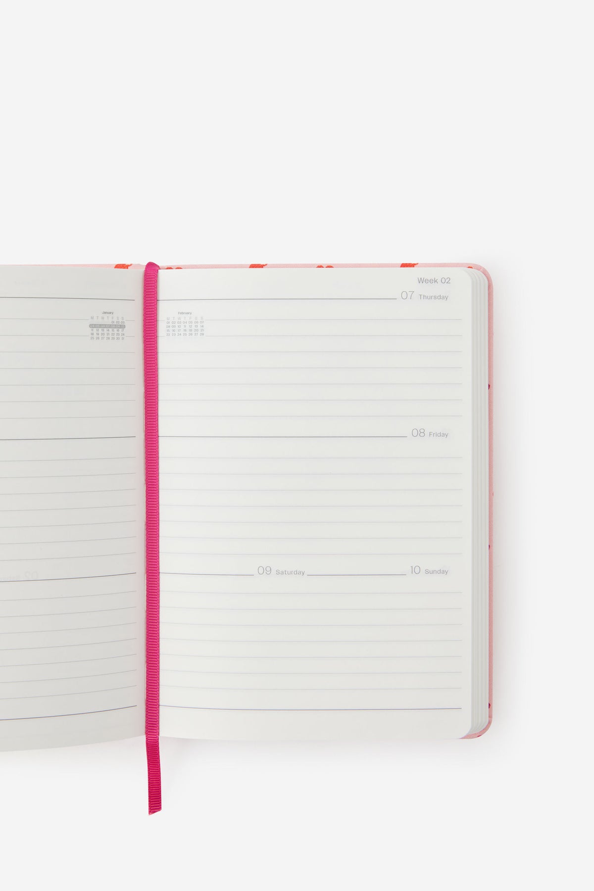 2027 B6 Weekly On Schedule Diary