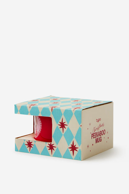 Christmas Peekaboo Mug