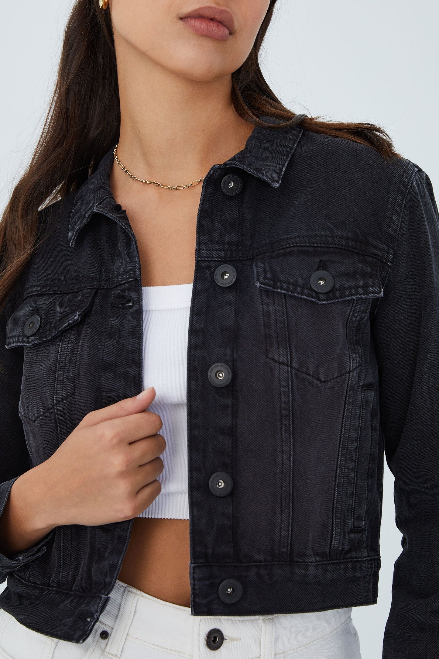 Girlfriend Denim Jacket
