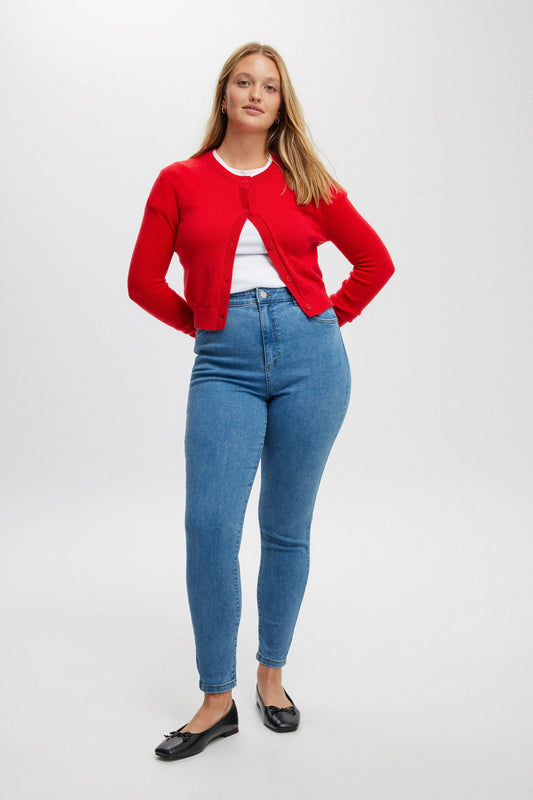 High Rise Skinny Jean