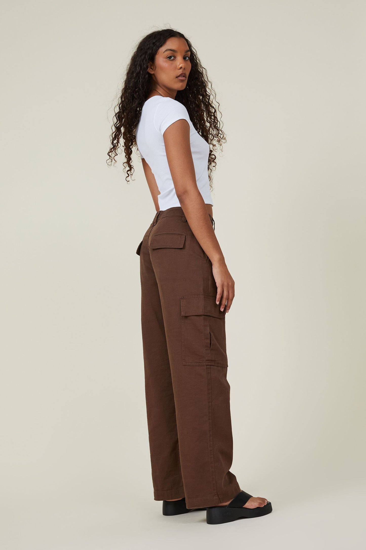 The One Organic Rib Crew Short Sleeve Tee